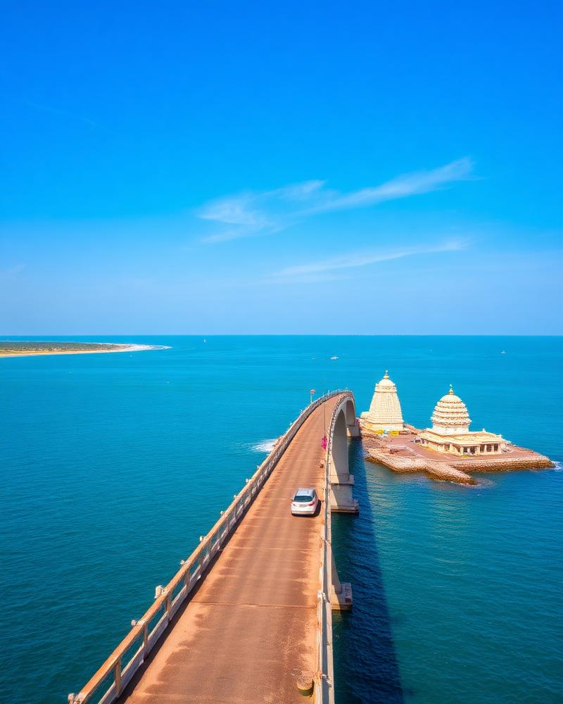 Chauffeur trips to Rameswaram, Tamil Nadu